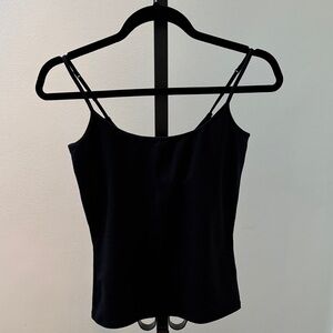 Express Black Camisole Top with Shelf Bra